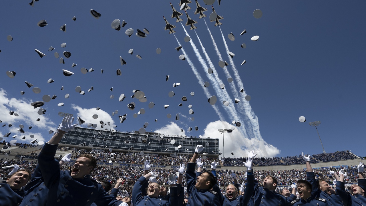 Secretary bird walking through dry savanna grass in Chad.