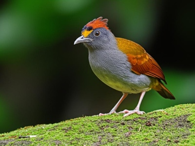 Grey-necked Rockfowl