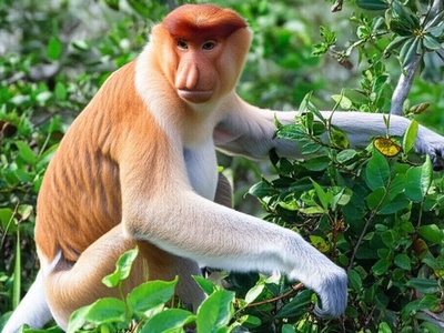 Proboscis monkey (duplicate avoided)