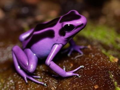 Splash-backed Poison Frog ('Grape' Morph)