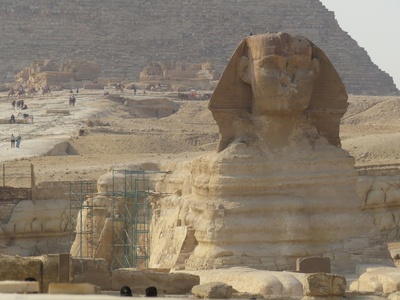 Giant sphinx