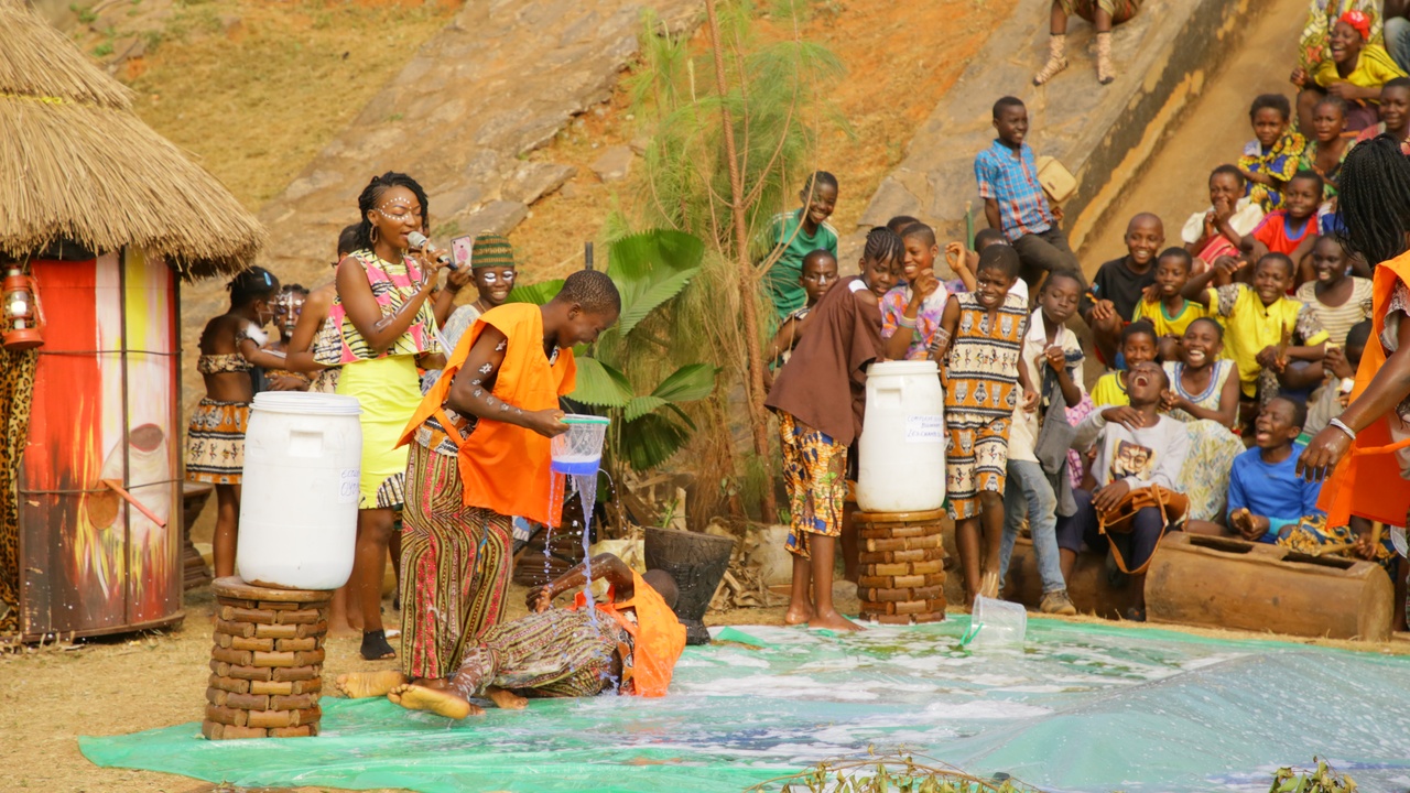 Close-up of koi showing body shape, fins and scales.